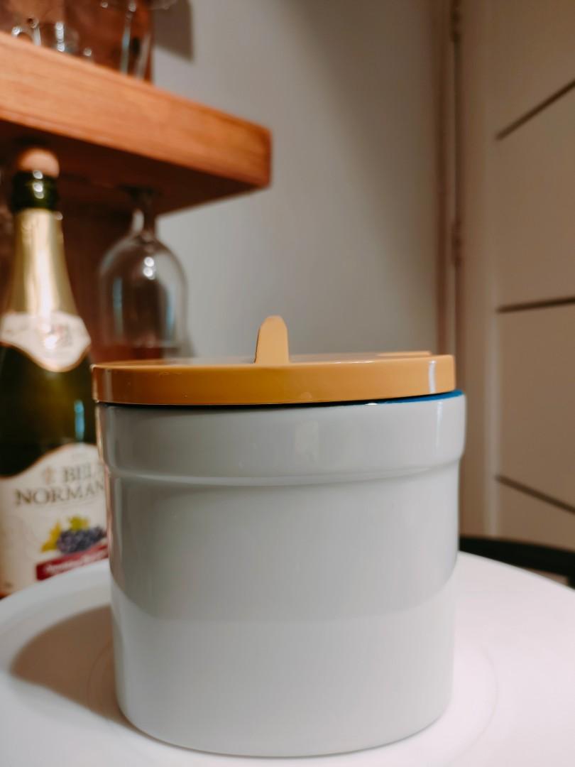 Ceramic Canister with bento material lid (Category: Storage Boxes & Baskets) located in Baliuag. Submitted by importeditemsbykimi (Listing ID 1148086998, Image 1). Description: .