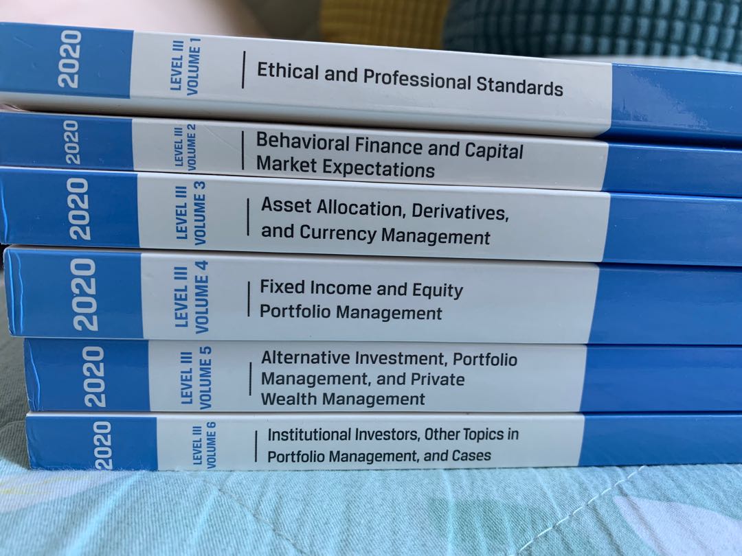 CFA Level 3 Curriculum 2020 On Carousell CFA Level 3 Curriculum 2020 On Carousell