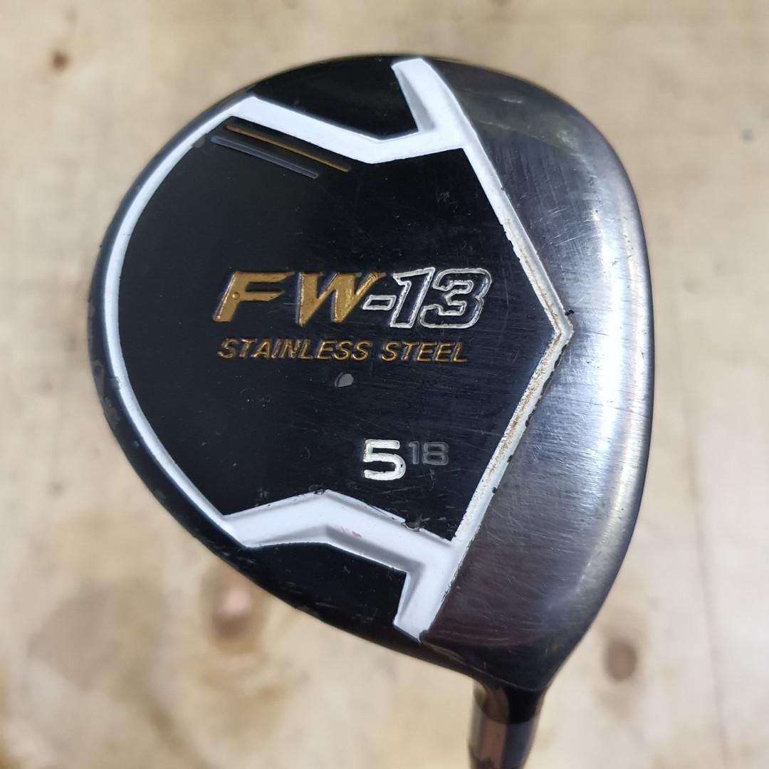Japanese FW-09 Stainless 15° 3 Wood Stiff Graphite Shaft Chaucer Grip Japanese FW-09 Stainless 15° 3 Wood Stiff Graphite Shaft Chaucer Grip