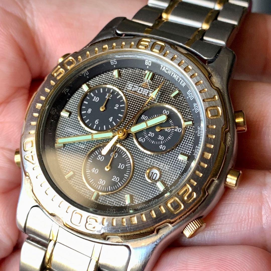 Citizen quartz alarm store chronograph
