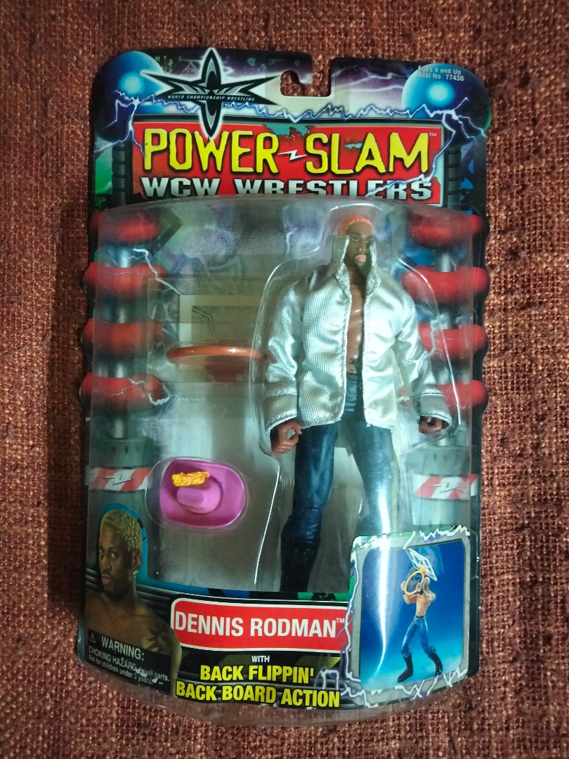 Dennis rodman wcw action figure store