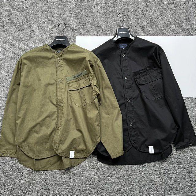 全新日本DESCENDANT REMNANTS MOLESKIN LS SHIRT, 男裝, 外套及戶外 