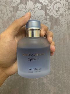Boots dolce and gabbana light blue intense shop