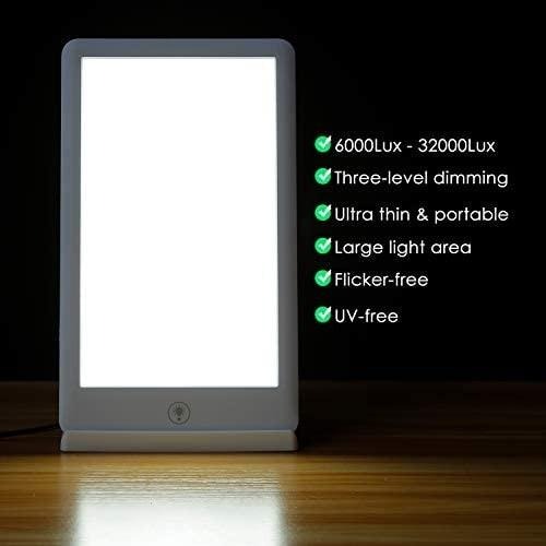 EleLight JSK18 Daylight Lamp Dimmable Light Therapy No UV Lamp 6000