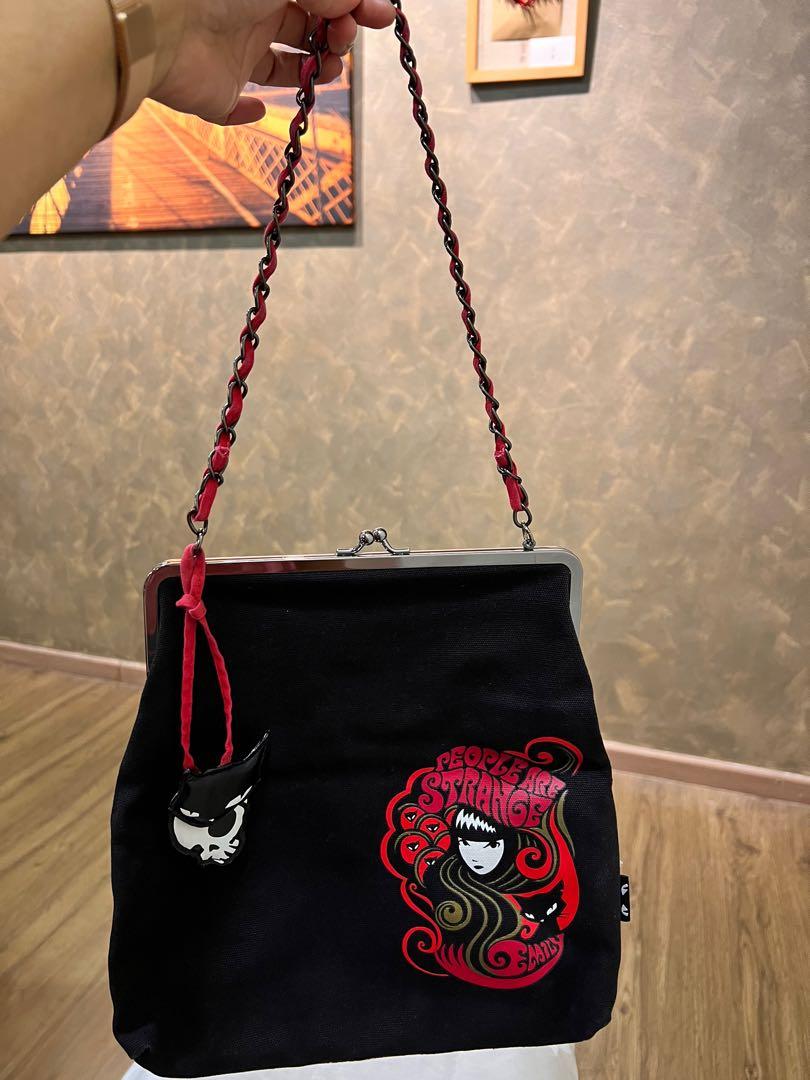 Emily The Strange Shoulder Bag Women s Fashion Bags Wallets Shoulder Bags on Carousell