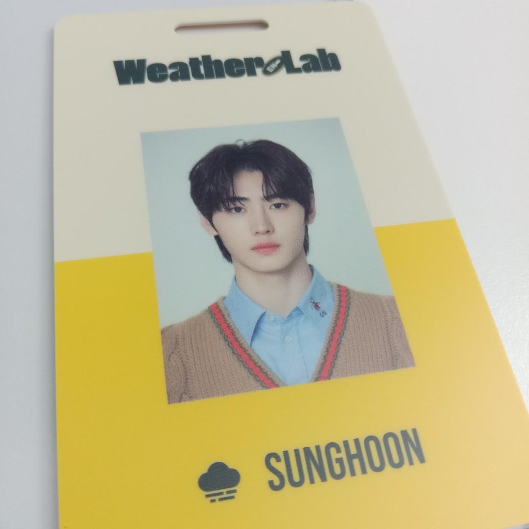 ENHYPEN SEASON GREETINGS SG 2022 SUNGHOON ID PHOTOCARD, Hobbies & Toys
