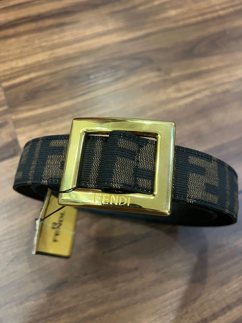 Fendi discount zucca belt