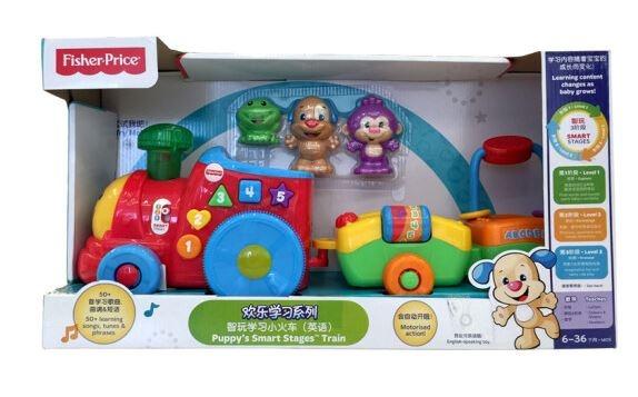 Fisher price smart stages train best sale