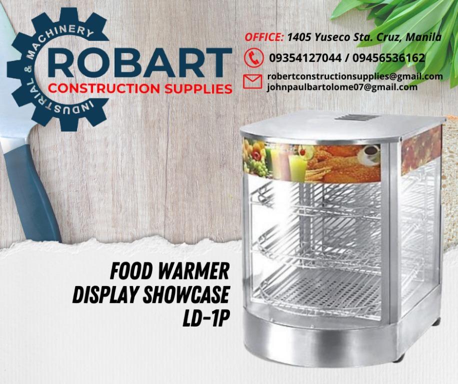 FOOD WARMER DISPLAY SHOWCASE LD1P, Furniture & Home Living, Kitchenware & Tableware, Cookware