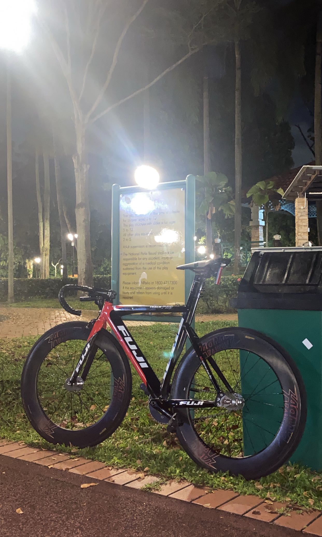 fuji track pro frameset