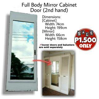🔥Full Body Mirror Cabinet Door (2nd hand)🔥