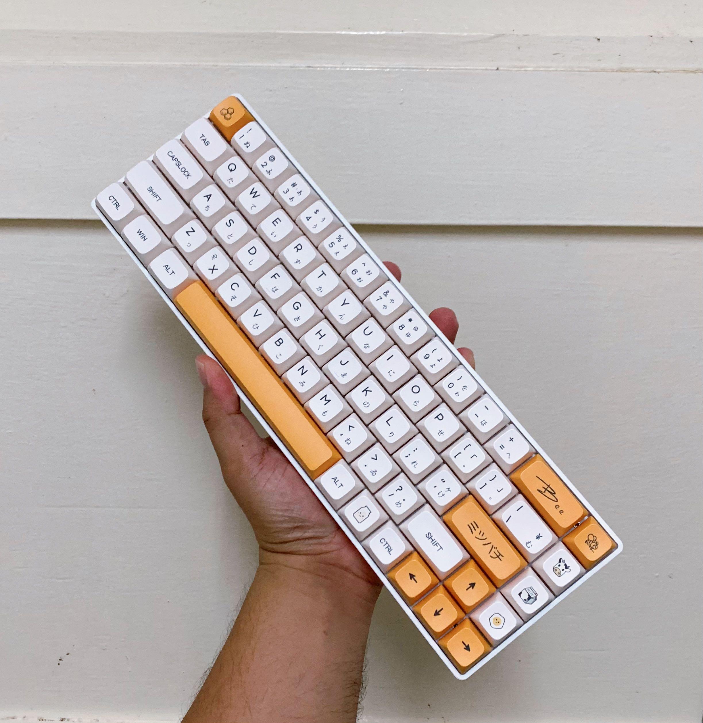 Fully modded 65% Hot-Swappable Custom Mechanical Mechanical keyboard ...