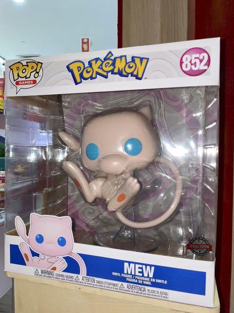 2021 NEW Pokemon - Mew 10-inch Jumbo Sized Funko Pop!