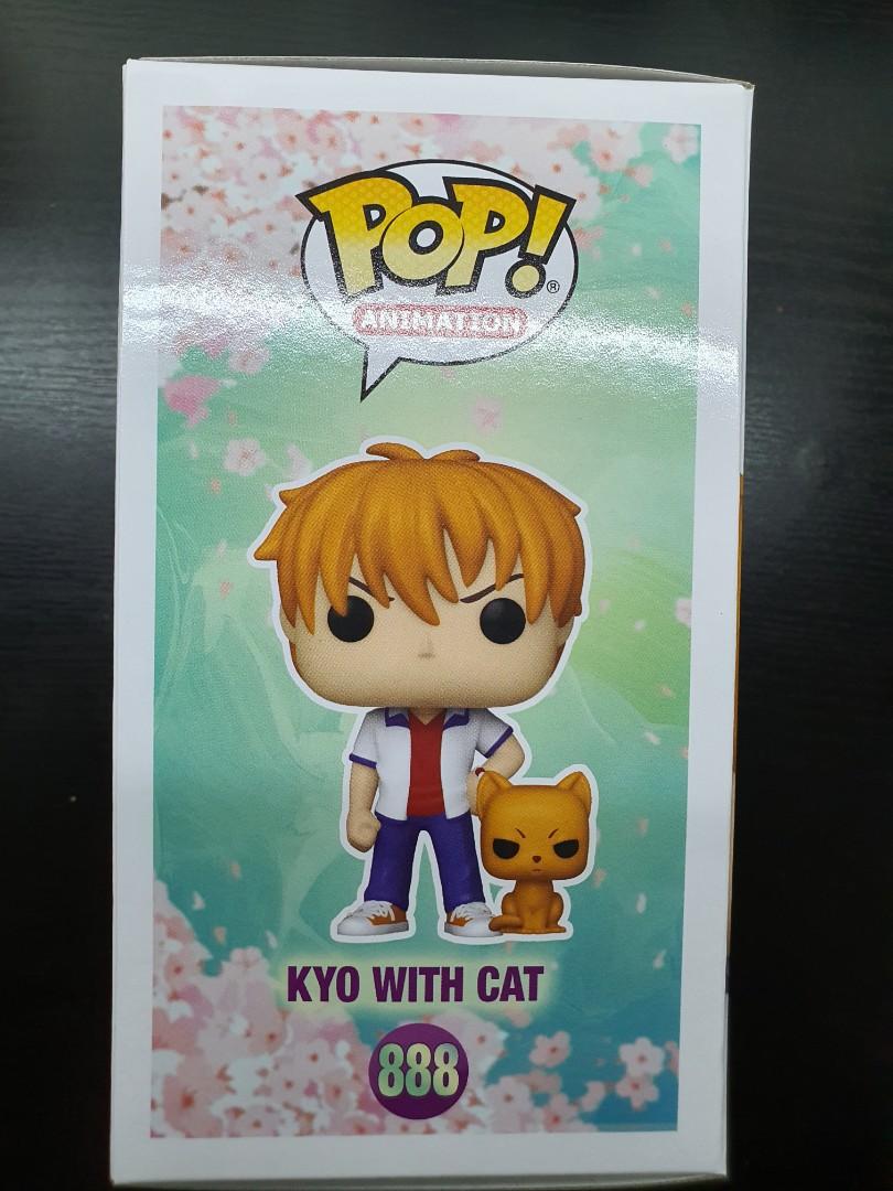 Funko Pop! Animation Fruits Basket Kyo Sohma with Cat Funko Pop
