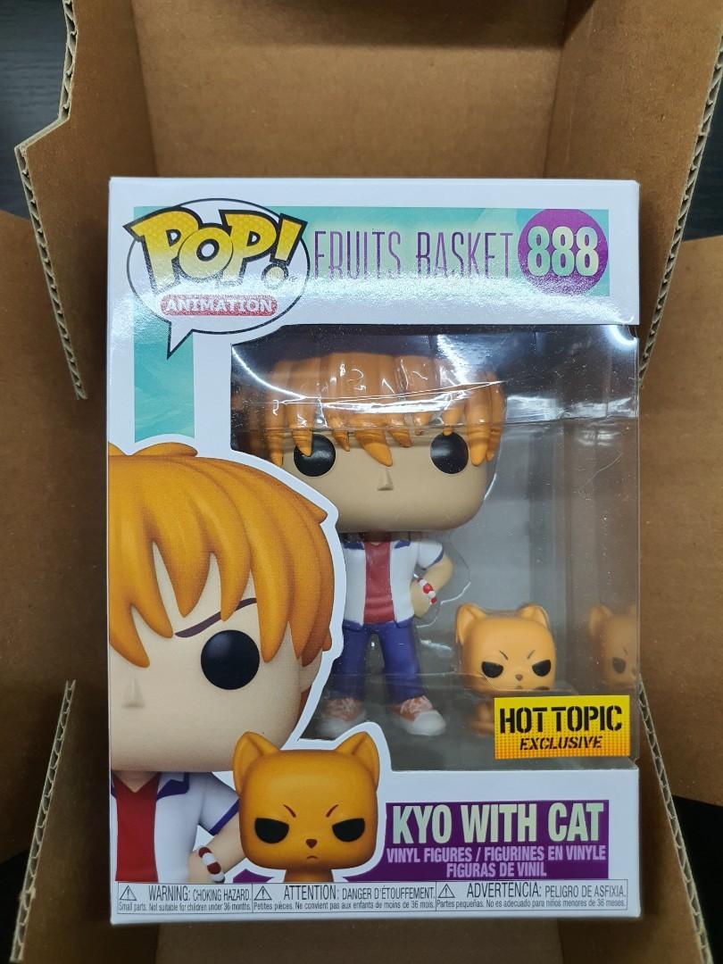 Funko Pop! Animation Fruits Basket Kyo Sohma with Cat Funko Pop