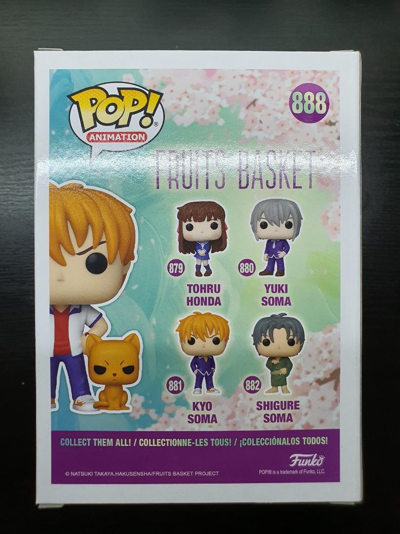 Funko Pop! Animation Fruits Basket Kyo Sohma with Cat Funko Pop