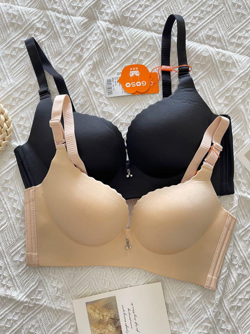 Goso Lace Bra 36B Non Wired (tali bra Strap belakang lebar,sesuai