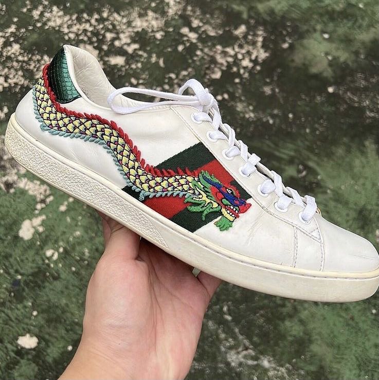 Gucci dragon ace store