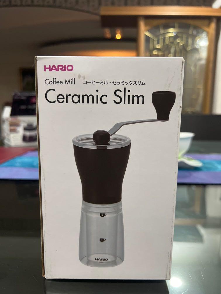 Hario Ceramic Slim Coffee Grinder, TV & Home Appliances, Kitchen