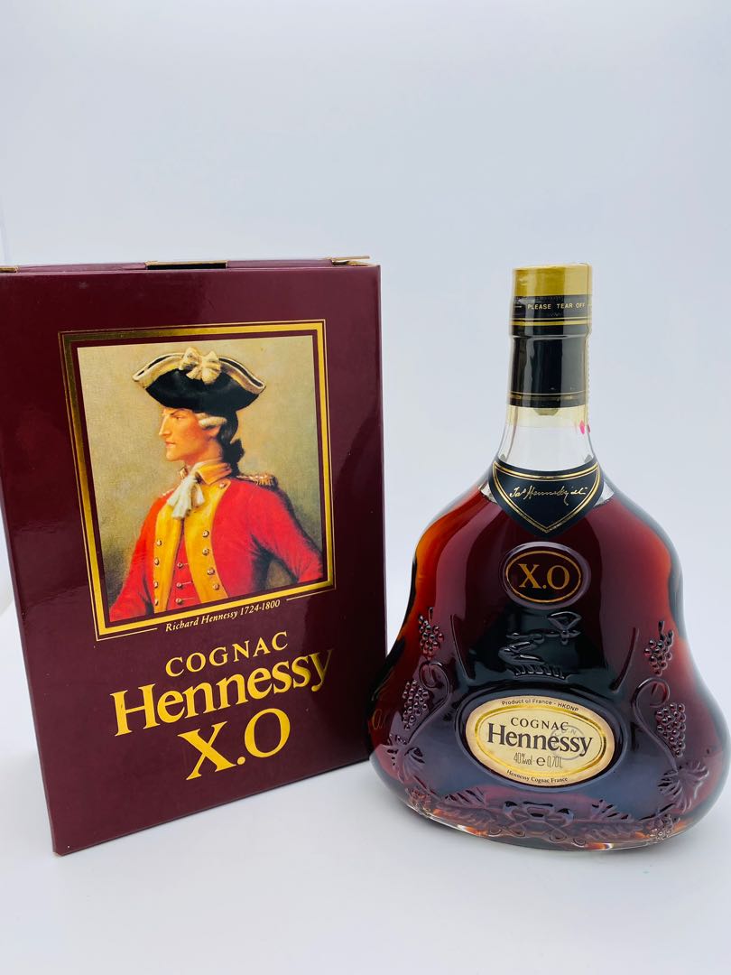 Hennessy xo Cognac 700ml 90年代軒尼詩干邑怡豐代理, 嘢食& 嘢飲