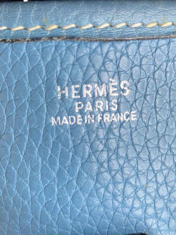Hermes Evelyne II PM Blue Jean Clemence. Made in France, Women's Fashion,  Bags & Wallets, Cross-body Bags on Carousell
