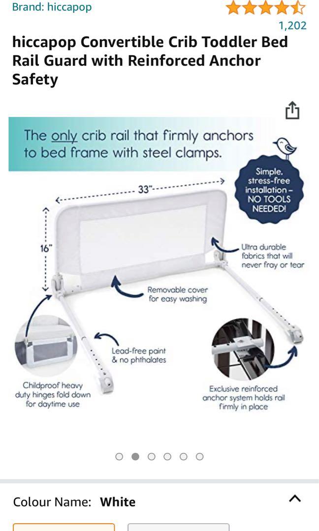 BNIB Hiccapop Bed Safety Rail , Babies & Kids, Baby Nursery & Kids