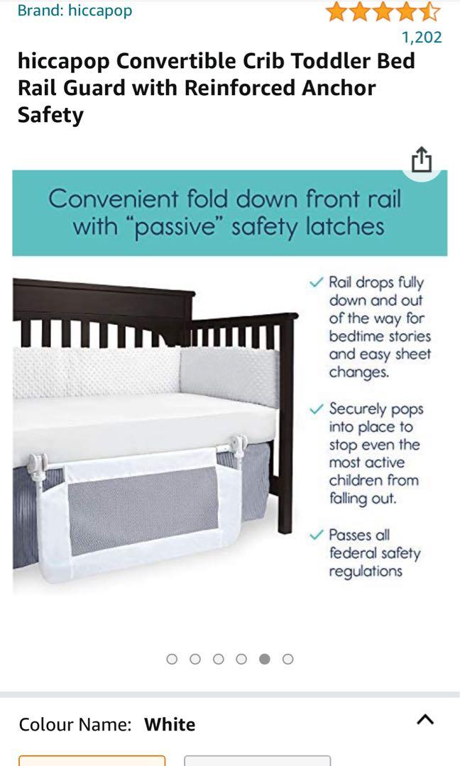 BNIB Hiccapop Bed Safety Rail , Babies & Kids, Baby Nursery & Kids