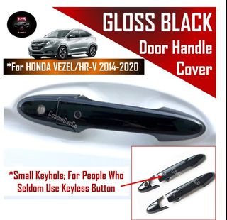 8 Pcs Car Door Handle Cover Trim Carbon Fiber Pattern W/ Key Hole for  Subaru WRX STi 2015-2021 Door Handle Protector 