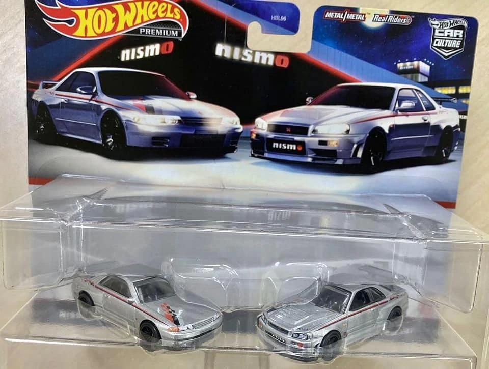 Hot Wheels Mint Loose Nissan Skyline GT-R From Nissan Set w/ Real Riders BNR32 