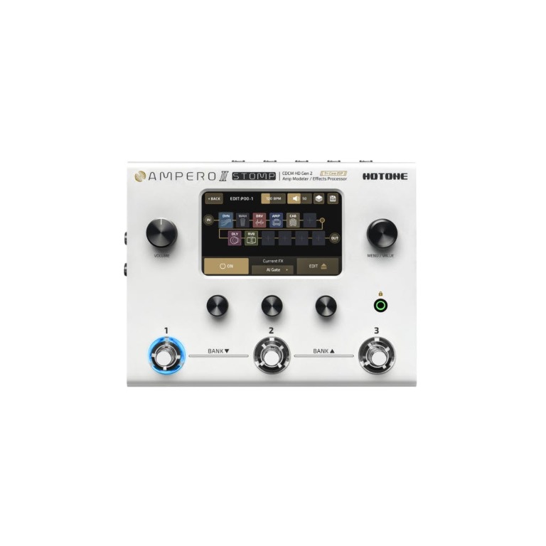 Hotone Ampero Stomp II Multi FX and Amp Modeller, 興趣及遊戲, 音樂 