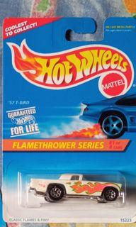 Hotwheels bluecard lawas 57 tbird flamethrower series