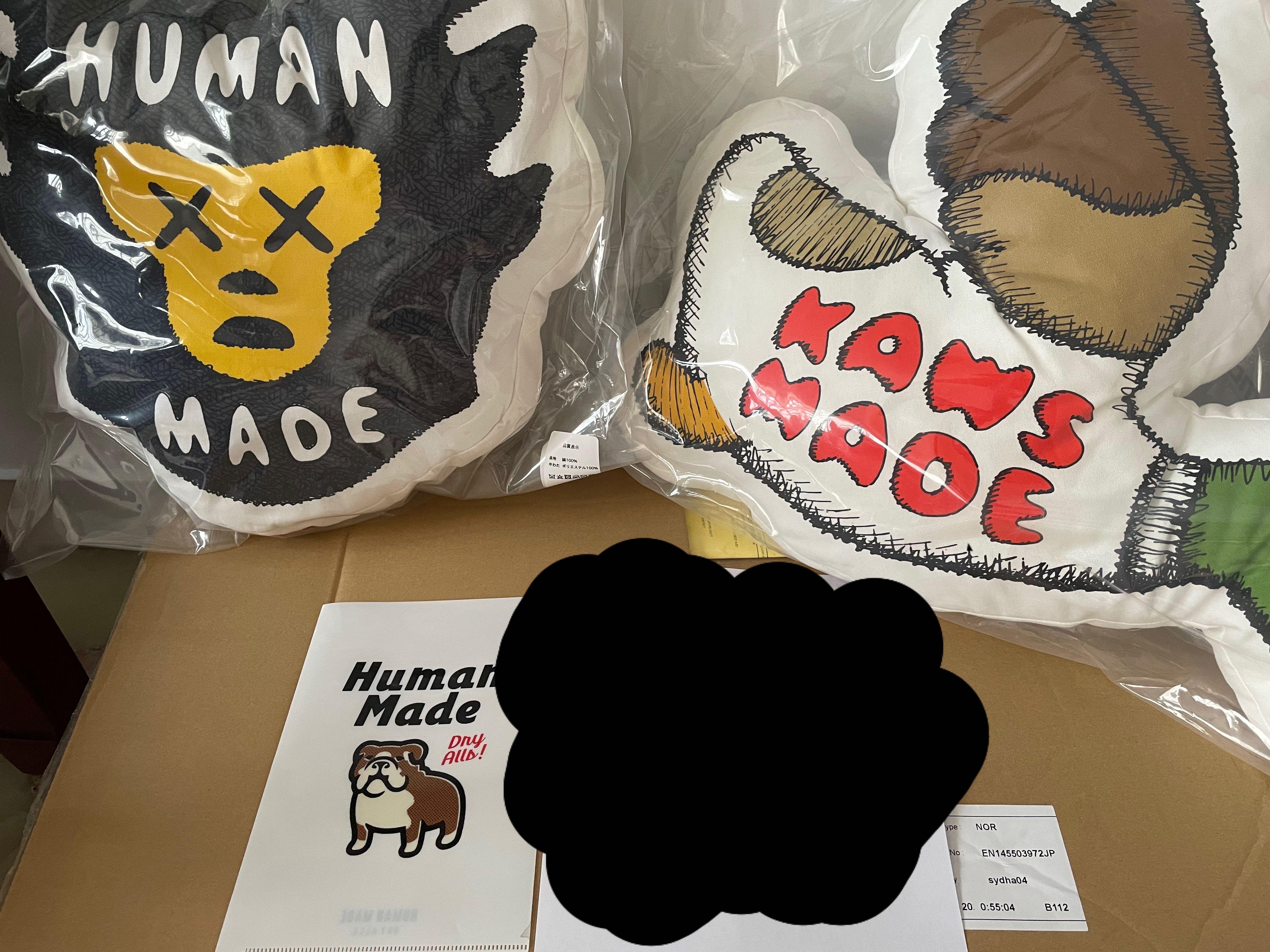 新品未使用 HUMAN MADE CUSHION KAWS #1 Multi-