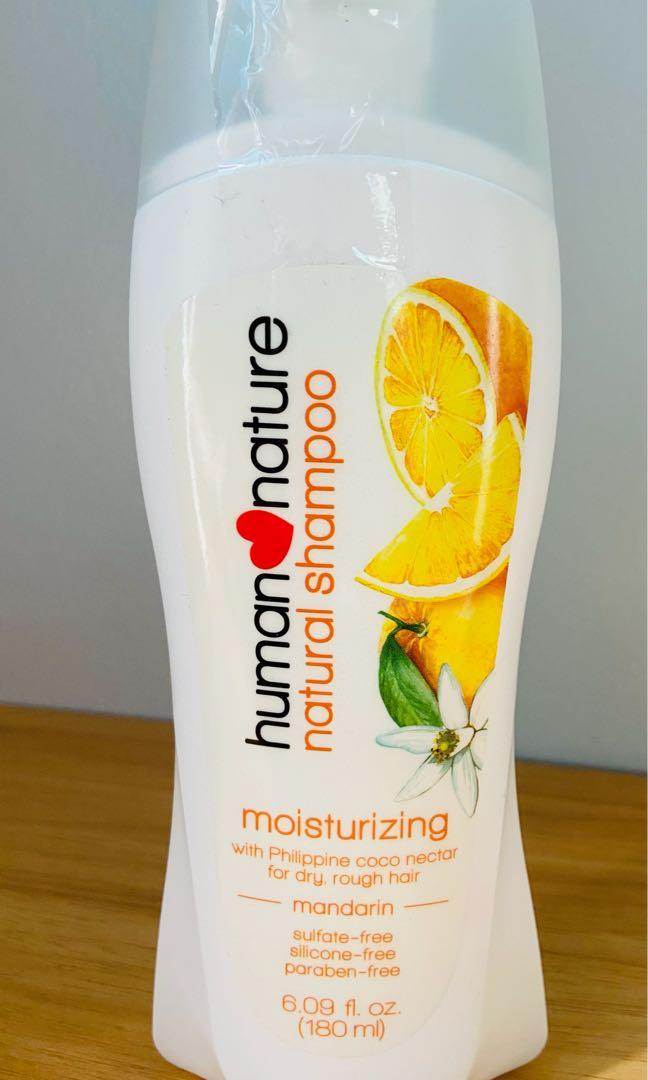 Human Nature Moisturizing Shampoo (Mandarin and Vanilla)