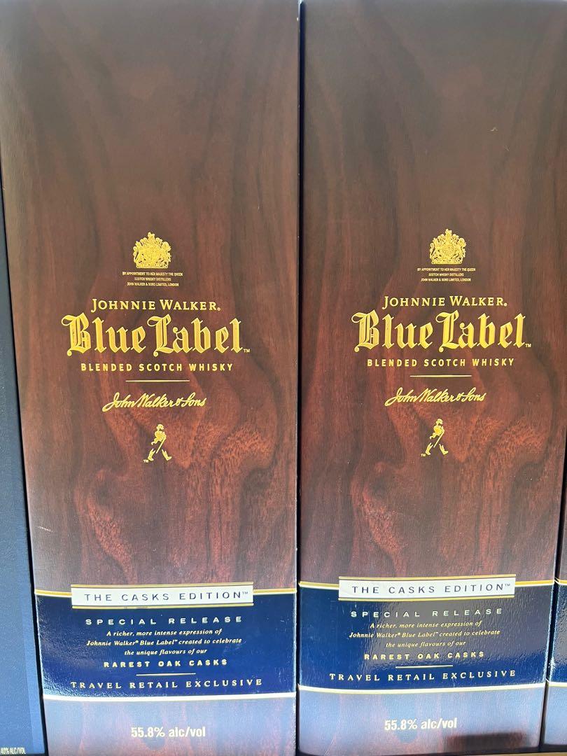 Johnnie Walker Blue Label - Cask Edition, Food & Drinks ...