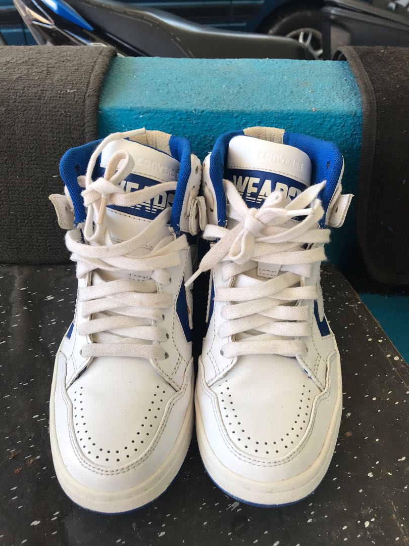 Converse weapon outlet blue white