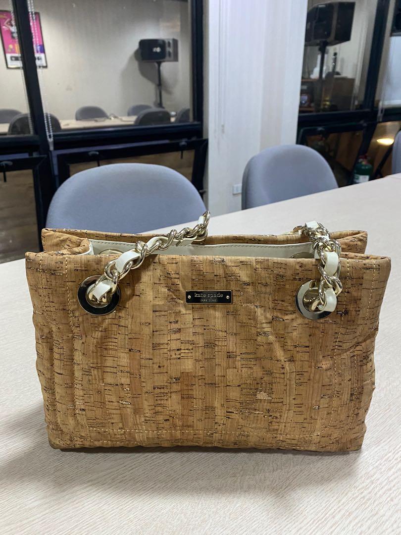 Kate Spade new york bay terrace helena small tote bag cork Luxury