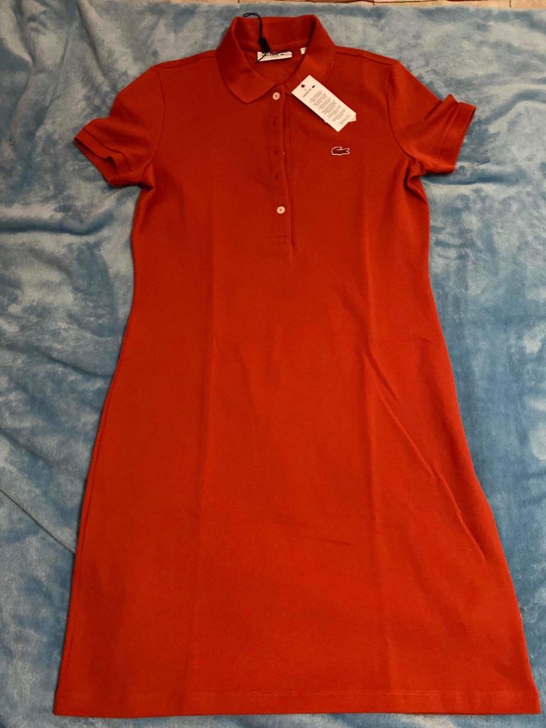 Lacoste Polo Dress Size 36, Women's 