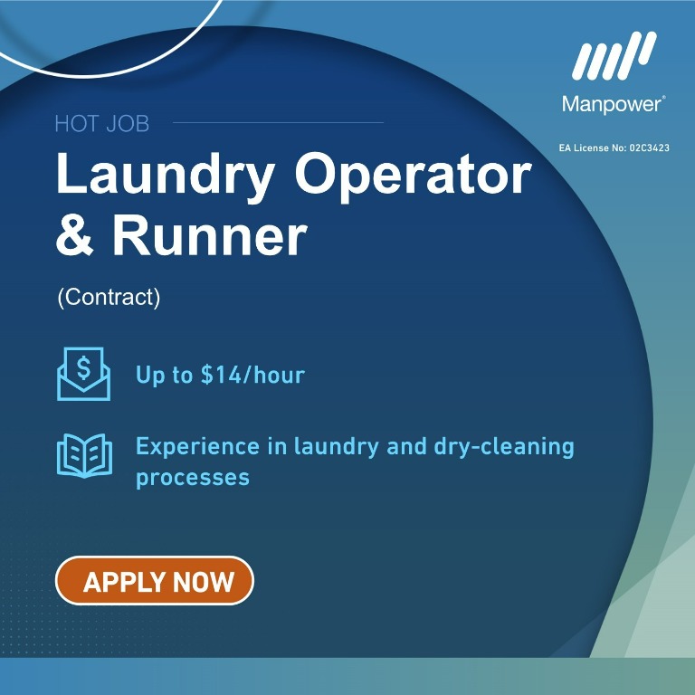 LAUNDRY OPERATOR & RUNNER, Jobs, Cleaning on Carousell