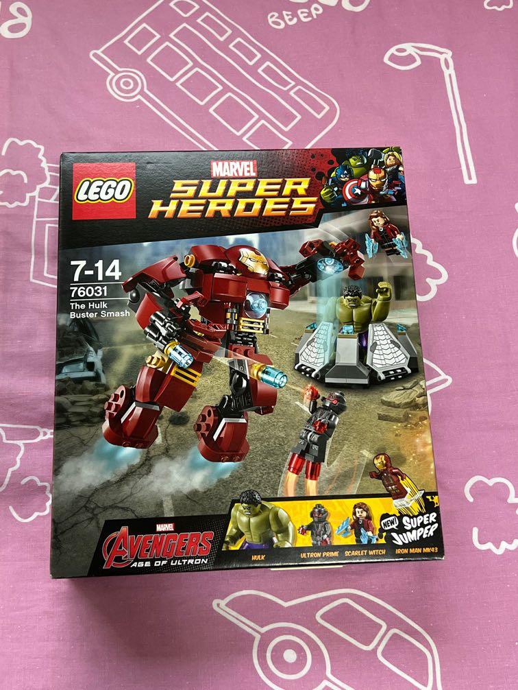Lego 76031 The Hulk Buster Smash Hobbies Toys Toys Games on