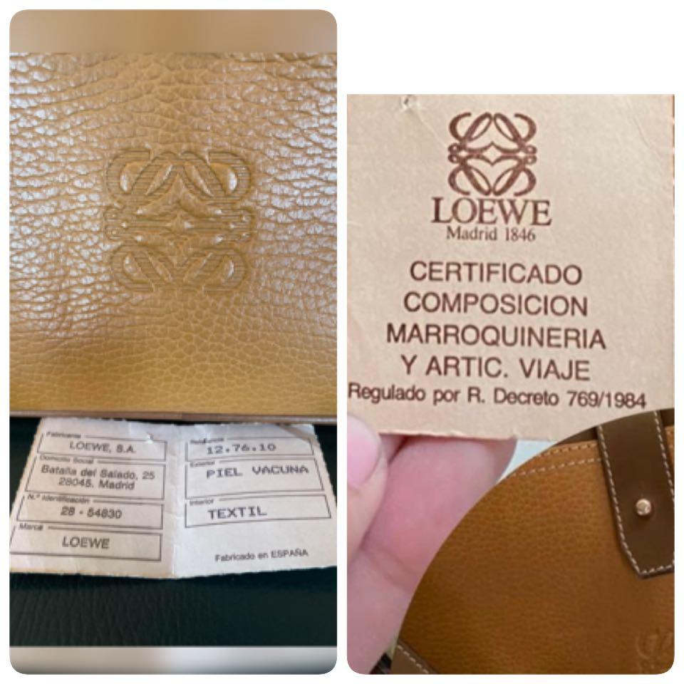 Loewe Madrid Vintage Bag (Category: Luxury Bags & Wallets) located in Muntinlupa City. Submitted by phbudgetluxuryfinds (Listing ID 1136688429, Image 2). Description: Authentic 💯 With Bag tag/paper complete with details -see photo ❤️This is a classic vintage Loewe bag that is timeless and chic❤️ Length- almost 12 inches Height - 8.5 inches .