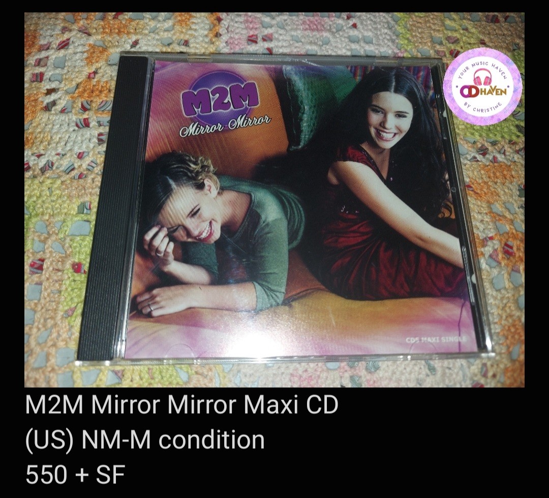 M2M Mirror Mirror Maxi CD Single (unsealed), Hobbies & Toys, Music