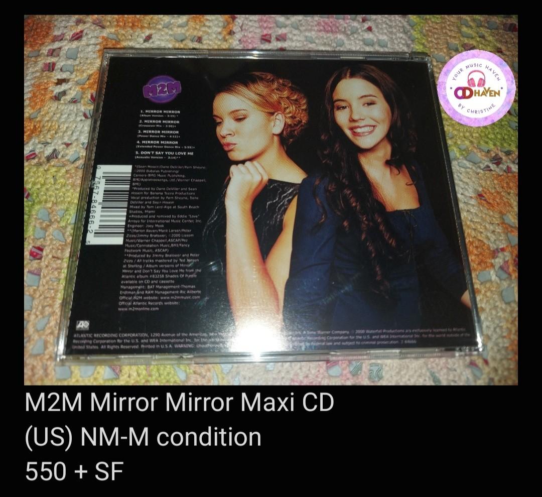 M2M Mirror Mirror Maxi CD Single (unsealed), Hobbies & Toys, Music