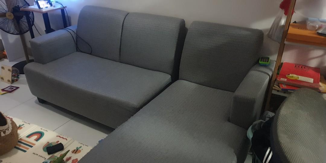 Mandaue foam store l shape sofa