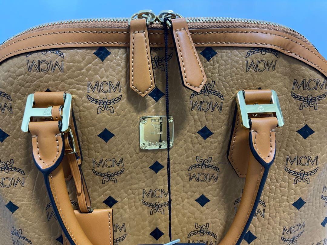 Mcm heritage bowler bag cheap