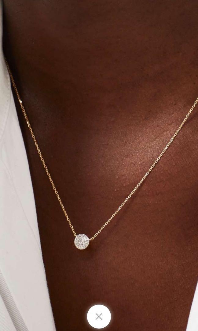 Mejuri diamond necklace hotsell