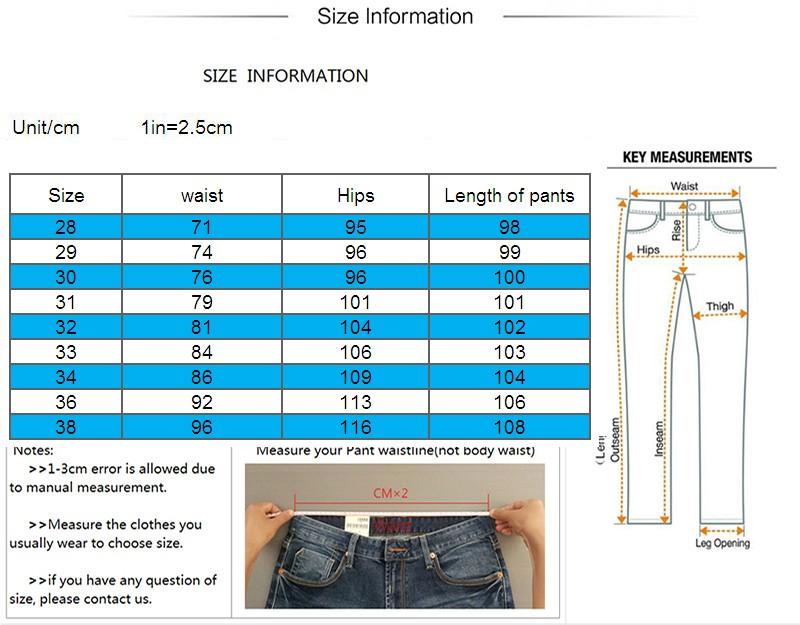 Denim size 28 conversion hot sale