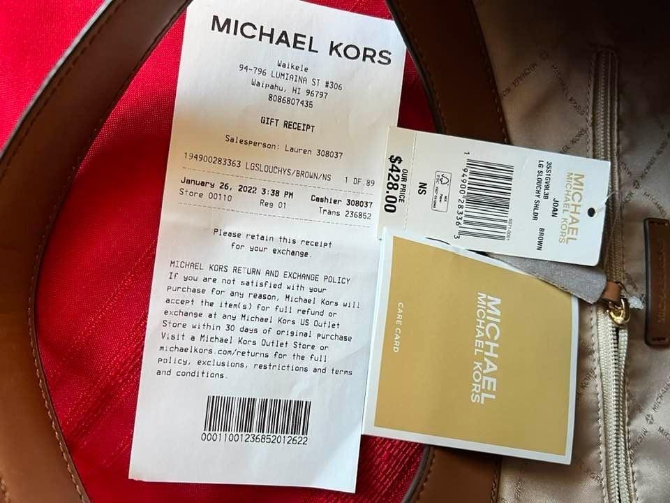 Michael Kors Joan Slouchy Hobo Shoulder Bag, Luxury, Bags & Wallets on  Carousell