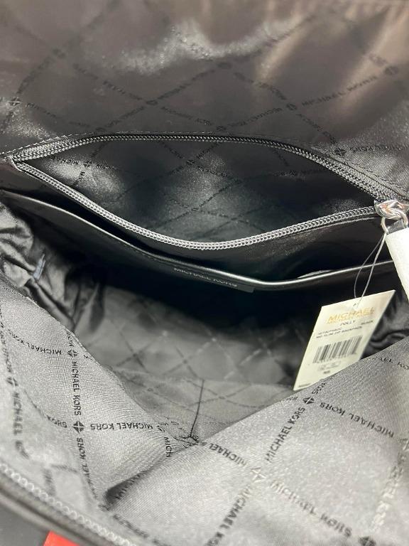 Michael Kors Polly Medium Nylon Backpack (Black)