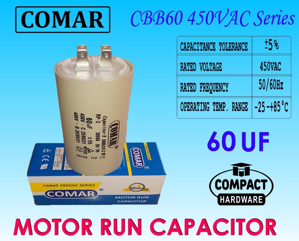 Motor Capacitors, Running Capacitor, Starting Capacitors for Heat Pumps