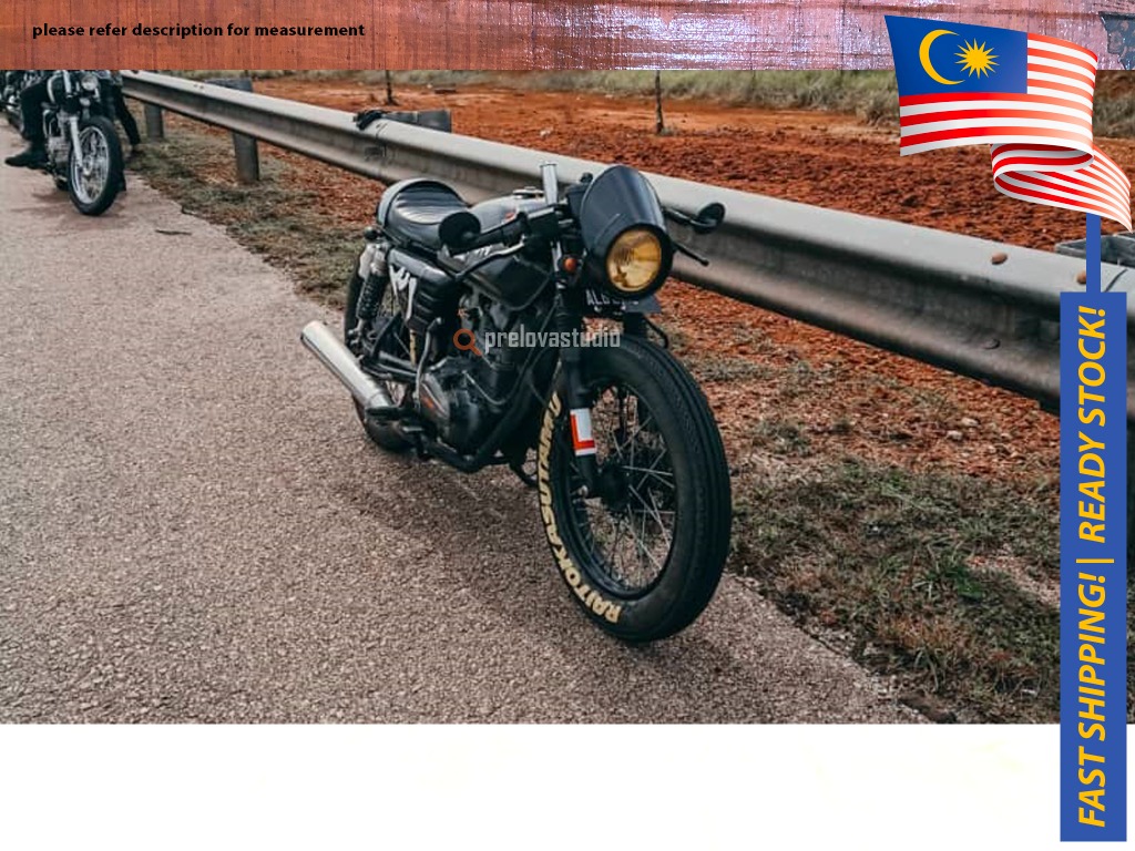 Motorcycle Cafe Racer Headlight Cowl 6inch Fairing Custom Keeway KTNS ...